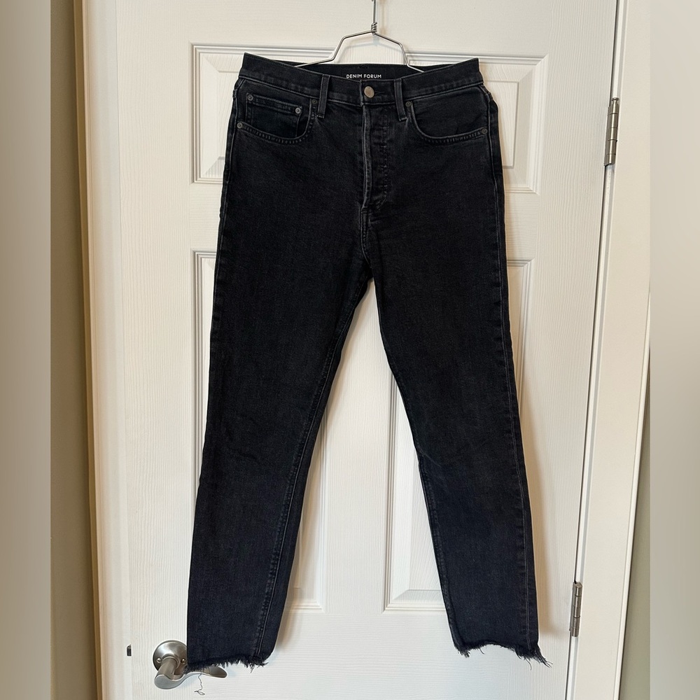 Denim Forum Yoko High Rise Slim Jeans